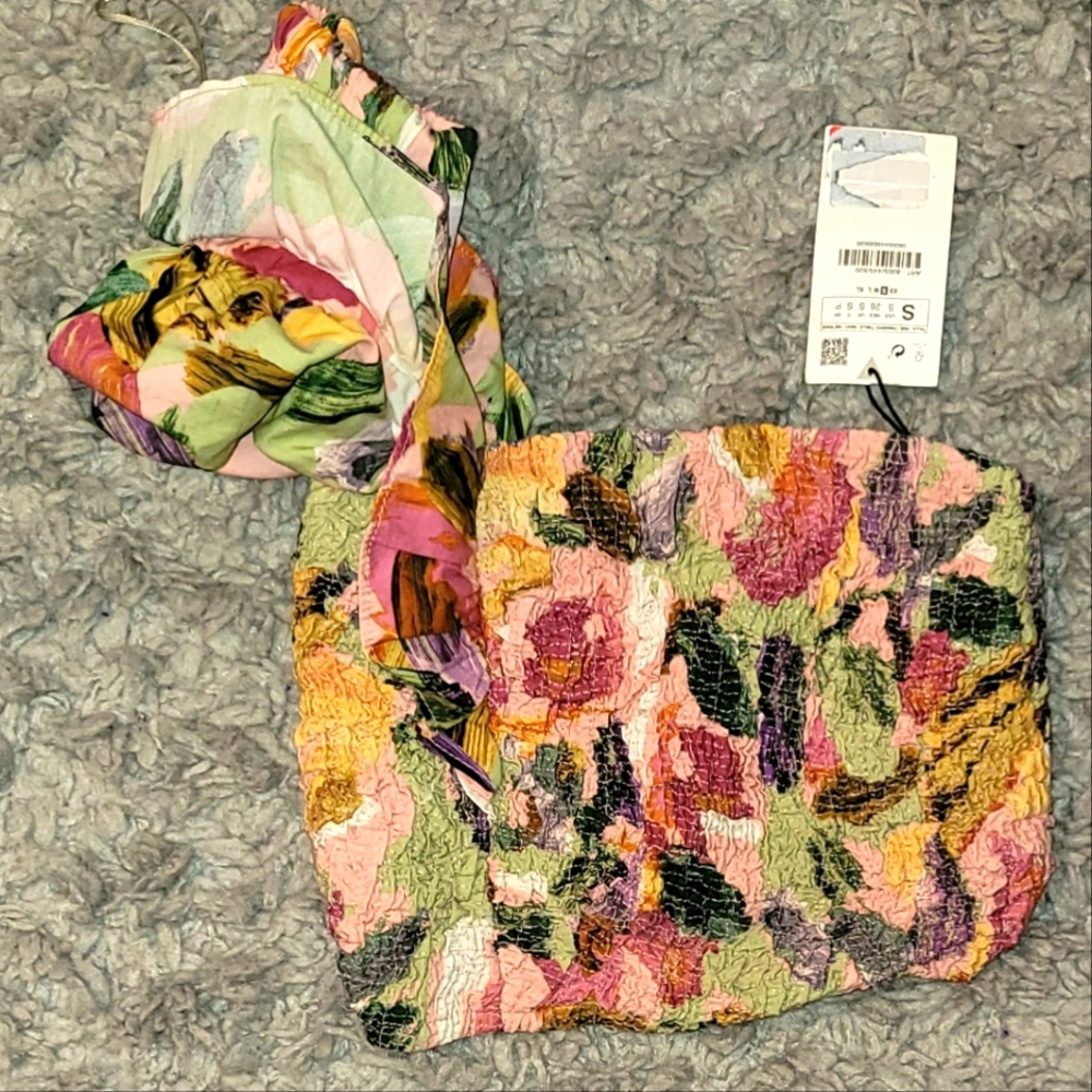 Zara floral top
